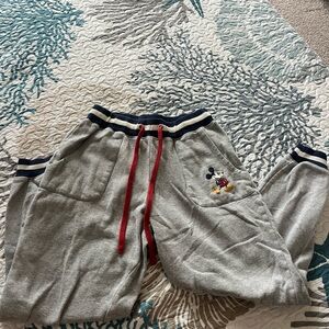 Mickey Mouse Gray Kids Joggers